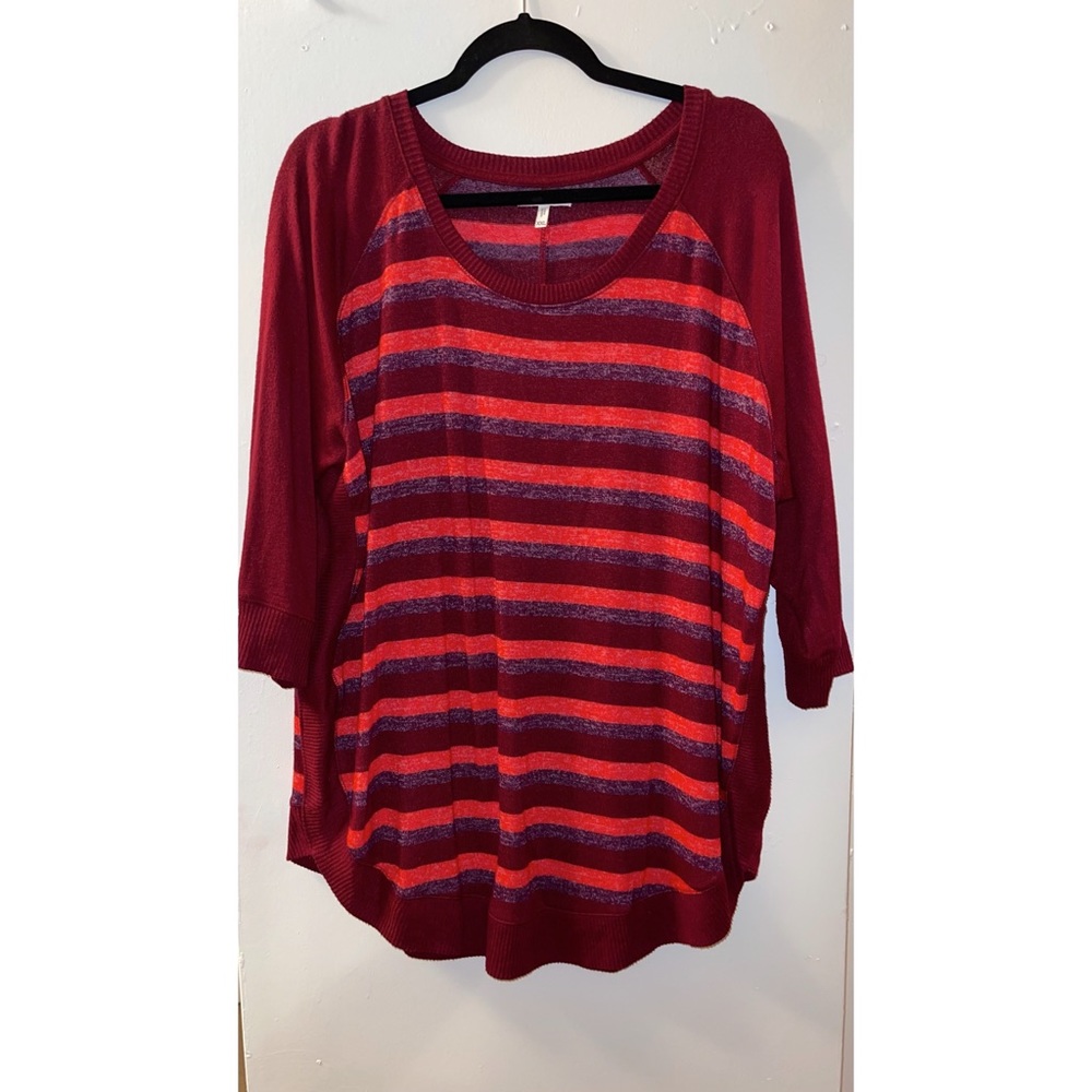 Maurices Plus Size Multicolored Sweater